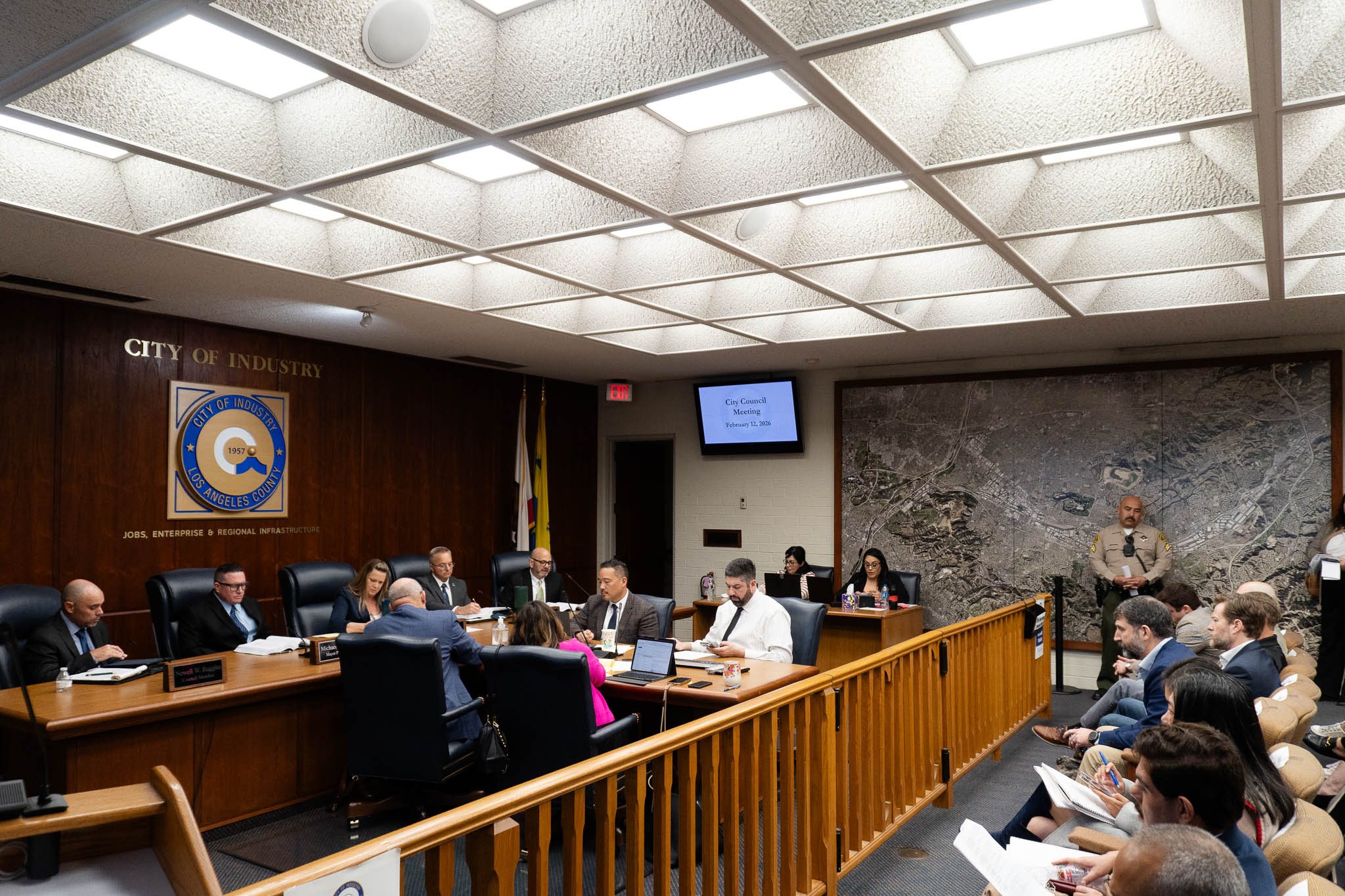 City of Industry council meeting