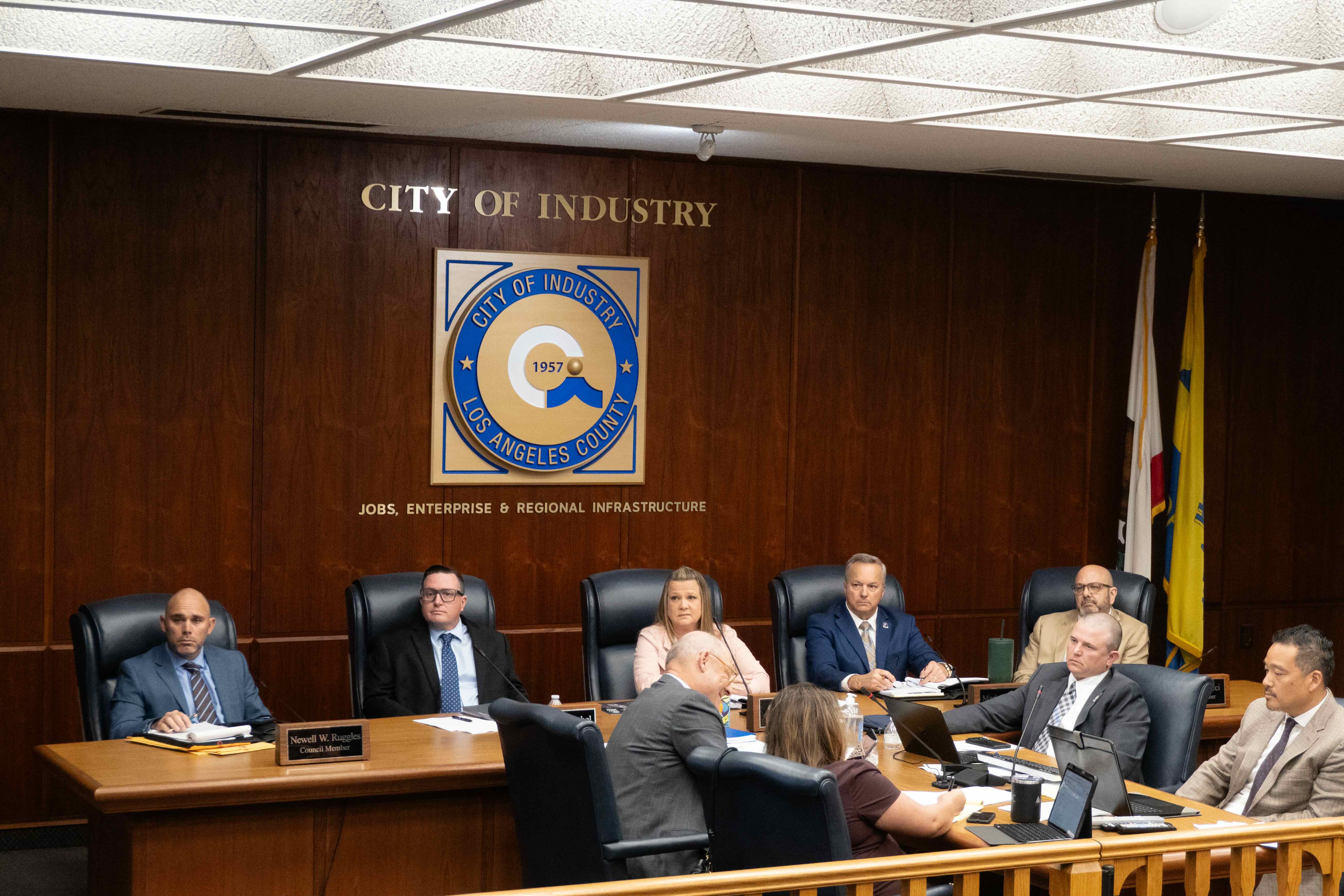 City of Industry council meeting