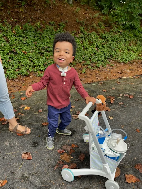 Elizebeth Connor's 6 year old son, Desi